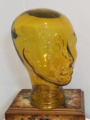 Hoofd - Cabeza maniquí - Glas