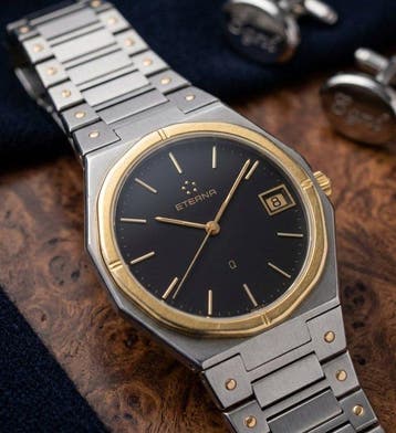 Eterna - Quartz Watch - Full Original - Swiss Made - 35.2 mm, Nieuw