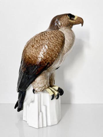 Karl Ens, Volkstedt - Anton Büschelberger - sculptuur, Grand, Antiek en Kunst