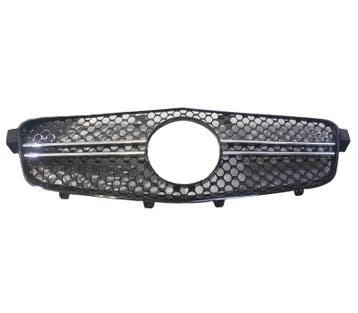 CALANDRE MERCEDES CLASSE E W212 09-13 LOOK AMG CHROMÉ NOIR, Autos : Pièces & Accessoires, Carrosserie & Tôlerie, Verzenden