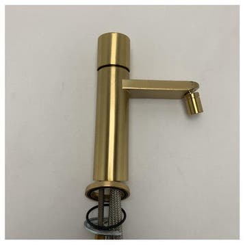 Bieden: Elka 4335-01 bidet mixer stylish gold, Ophalen of Verzenden