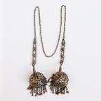 Ornement doreille - Inde - Pendentif kashmiri/afghan