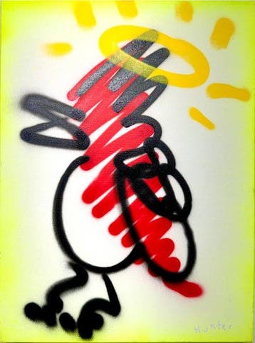 Paul Hunter Speagle - Red Bird, Antiek en Kunst