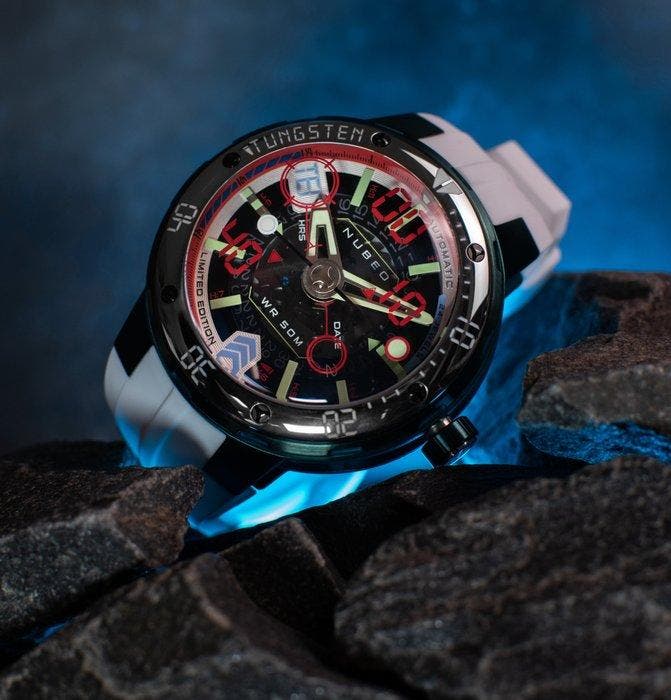 Nubeo - MARINER 9 - Mars - Limited Edition * 1 - 100 * -, Handtassen en Accessoires, Horloges | Heren