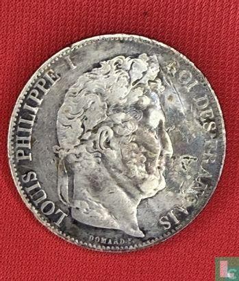 Frankrijk 5 francs 1846 (K), Verzenden, Losse munt