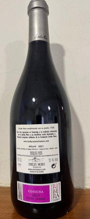 2015 Emilio Moro, Clon de la Familia - Ribera del Duero - 1