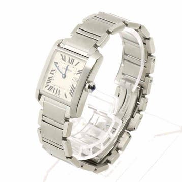 Cartier - Tank Française - W51011Q3 - Unisexe - 2000-2010, Nieuw