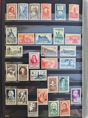 Frankrijk 1945/1959 - Verzameling van nr. 734 tot nr. 1229,