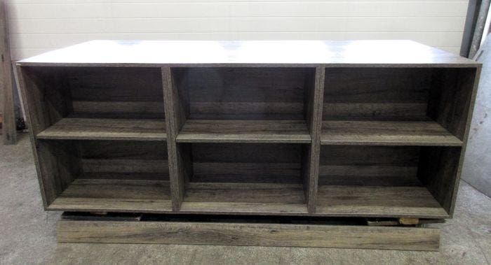 Balie, Verkoopbalie, presentatietafel met opbergvakken, B200, Articles professionnels, Aménagement de Bureau & Magasin | Mobilier de bureau & Aménagement