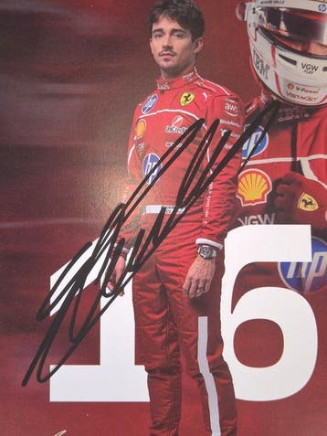 Ferrari - Charles Leclerc - 2025 - Fankaart, Nieuw