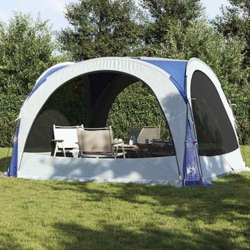 vidaXL Partytent waterdicht blauw, Caravans en Kamperen, Tenten, Verzenden, Nieuw