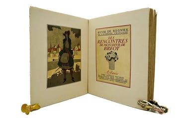 Henri de Régnier / Sylvain Sauvage - Les rencontres de, Antiek en Kunst