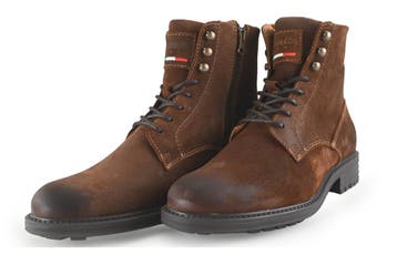 Pantofola dOro Veterboots in maat 42 Bruin, Kleding | Heren, Schoenen, Bruin, Verzenden, Boots, Zo goed als nieuw