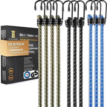 2dekans | Heldenwerk Spanelastiek - 10 Stuks - Heavy-Duty -, Ophalen of Verzenden, Nieuw