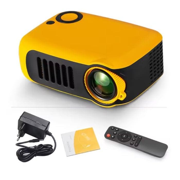 A2000 Mini Projector - 1000 Lumen - Screen Mirroring Beamer, TV, Hi-fi & Vidéo, Projecteurs dias, Envoi