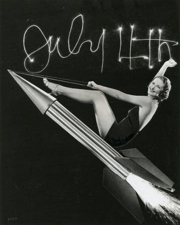 Clarence Sinclair Bull (1896-1979) - Photomontage of Jean, Antiek en Kunst, Kunst | Tekeningen en Fotografie