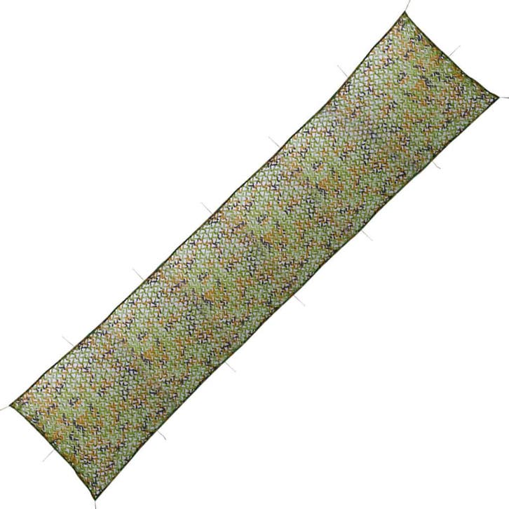 vidaXL Camouflagenet met opbergtas 1,5x10 m, Sports & Fitness, Accessoires de sport de tir, Envoi
