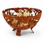 Kachel - Staal - Cortenstalen Vuurschaal