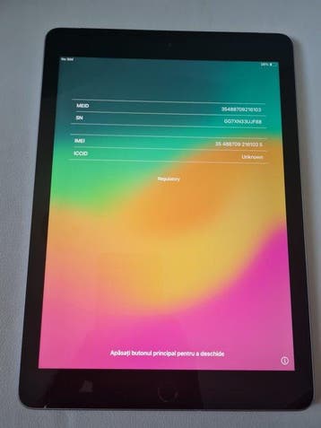 Apple iPad (5th Generation, 2017) – 128 GB – Space Gray –, Nieuw
