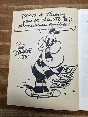 Bobo T5 + dédicace - B - 1 Album - EO - 1982