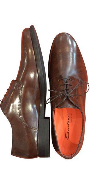Santoni - Veterschoenen - Maat: EU 46 - Nieuw in doos, Nieuw