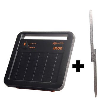 Gallagher s100 solar zonne energie schrikdraadapparaat -