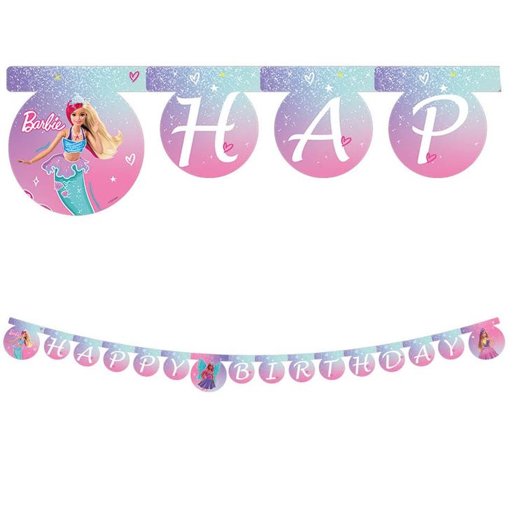Happy Birthday Letterslinger Barbie, Hobby & Loisirs créatifs, Articles de fête, Envoi