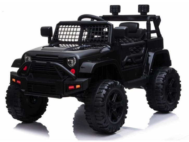 Jeep Mountain King, 12 volt  elektrische kinderauto met rubb, Kinderen en Baby's, Speelgoed | Buiten | Accuvoertuigen, Nieuw, Ophalen of Verzenden