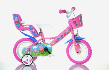 Minnie Mouse kinderfiets | Tweede kansje | OP = OP, Fietsen en Brommers, Zijwieltjes, Disney, Verzenden, Nieuw