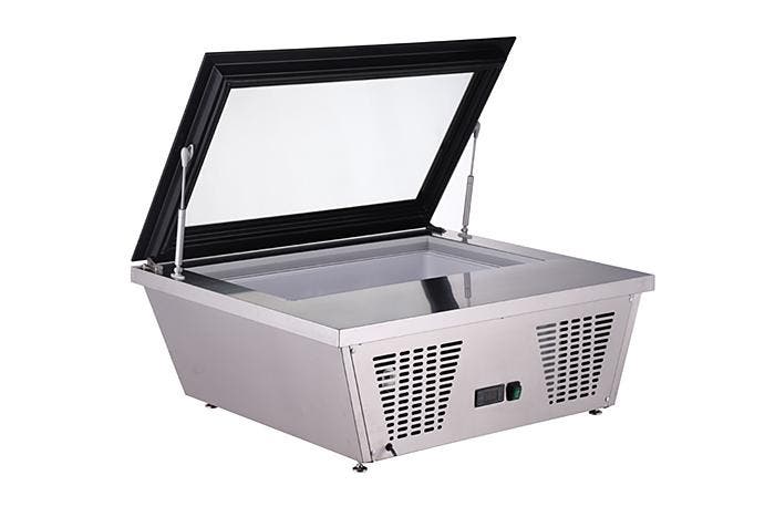 SARO Schepijs opzetvitrine - TORINO, Zakelijke goederen, Horeca | Keukenapparatuur, Koelen en Vriezen, Verzenden