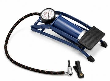 TM Professionele voetpomp met manometer, Verzenden, Nieuw