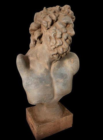 sculptuur, Dorso laocoonte - 42 cm - Gegoten steen