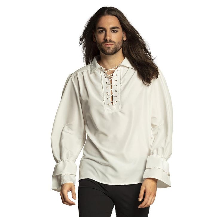 Piraat Blouse Heren, Kleding | Heren, Carnavalskleding en Feestkleding, Nieuw, Verzenden