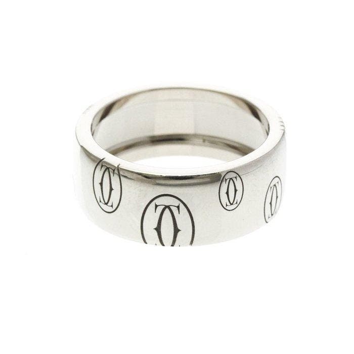 Cartier - Ring - 18 karaat Witgoud, Handtassen en Accessoires, Ringen