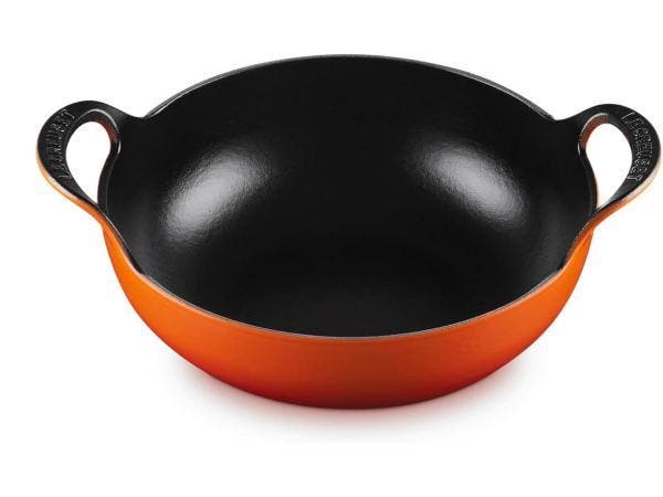 Veiling - Le Creuset geëmailleerde gietijzeren Balti-pan 24, Maison & Meubles, Cuisine | Casseroles & Poêles