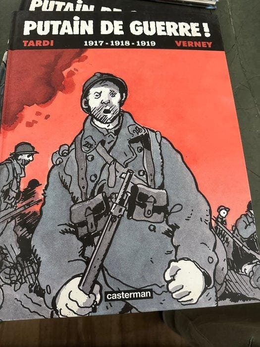 Tardi / Verney - Lot de 4 Albums de Jacques Tardi -, Antiquités & Art, Antiquités | Livres & Manuscrits