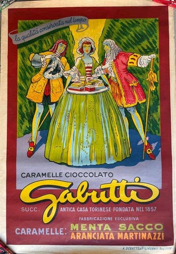 gabutti - caramelle gabutti, Antiquités & Art
