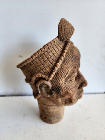 Reliekschedel van Ifé - Benin en Nigeria - Ifé - Yoruba -