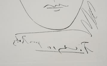 Pablo Picasso (1881-1973) - Visage pour Roby