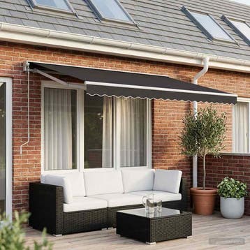 vidaXL Vervangingsdoek voor luifel 600x300 cm polyester, Verzenden, Nieuw