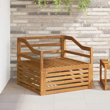 vidaXL Buitensofa Naturel, Verzenden, Nieuw