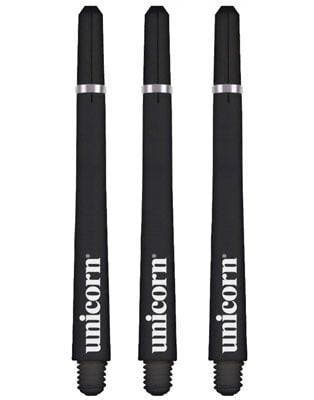 Unicorn – Gripper 4 - Short Zwart - 5 sets (Dart Shafts), Sport en Fitness, Darts, Ophalen of Verzenden, Nieuw, Shafts