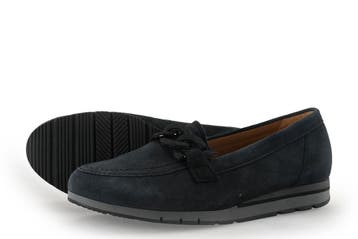 Gabor Loafers in maat 39 Blauw, Overige typen, Gabor, Gedragen, Verzenden