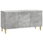 vidaXL TV Kast Betongrijs 99 x 34,5 x 50 cm Bewerkt hout, Huis en Inrichting, Verzenden, Nieuw