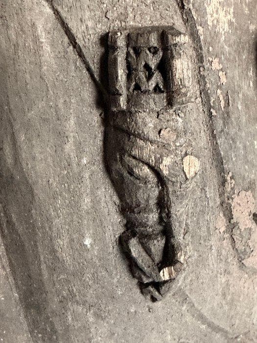 Oud ceremonieel gebruikt masker - Lagere Sepik -, Antiek en Kunst, Kunst | Niet-Westerse kunst