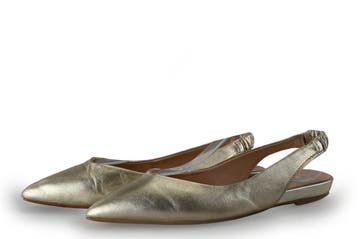 Manfield Ballerinas in maat 38 Goud, Overige kleuren, Verzenden, Ballerina's, Zo goed als nieuw