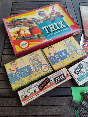 TRIX costruzioni metalliche - Speelgoed lotto confezioni