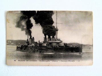 France - Paquebots - Maritime - Militaire - Europe - Carte