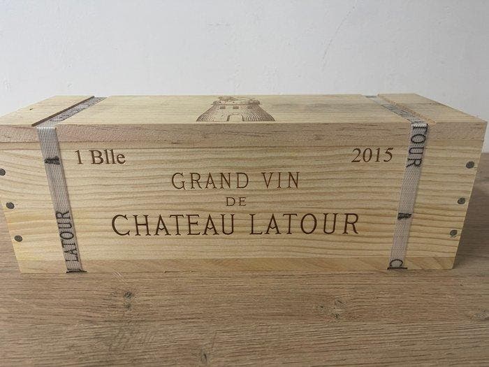 2015 Chateau Latour - Pauillac 1er Grand Cru Classé - 1 Fles, Verzamelen, Wijnen