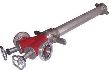 DN 80 2x52-C Tube vertical pour bouches dincendie, Verzenden